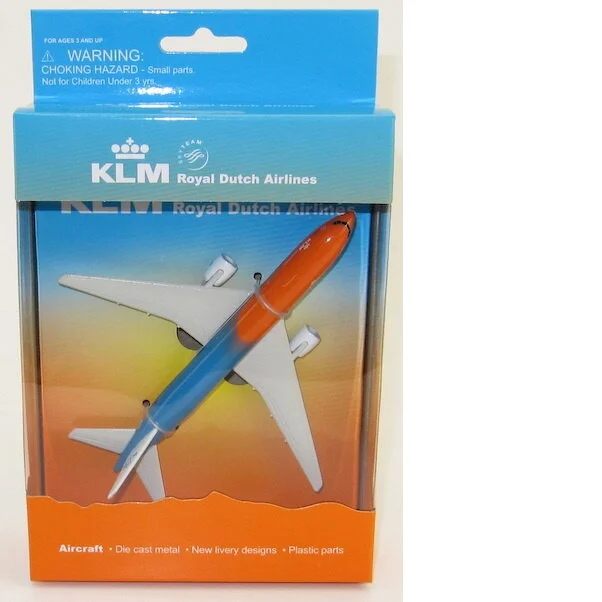 Diecast KLM Orange Pride B777 Model — The Aviation Society